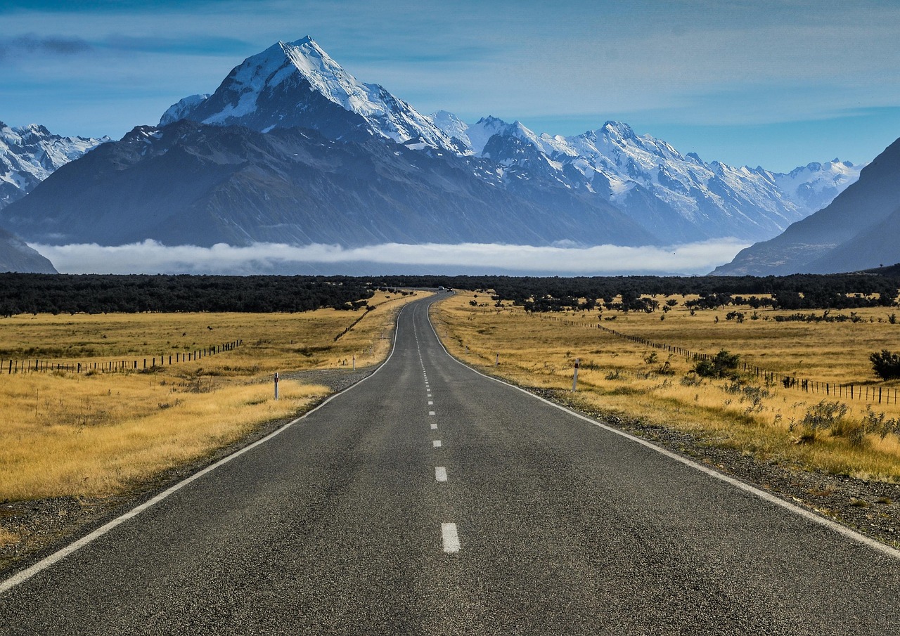New zealand, aoraki, nature — ice fishing game
