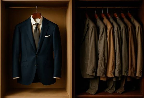 Building a Wardrobe Beyond One Suit